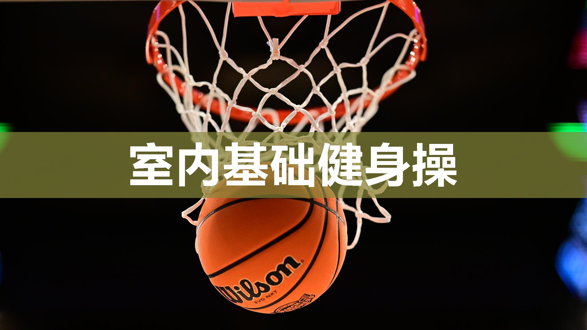 室内基础健身操