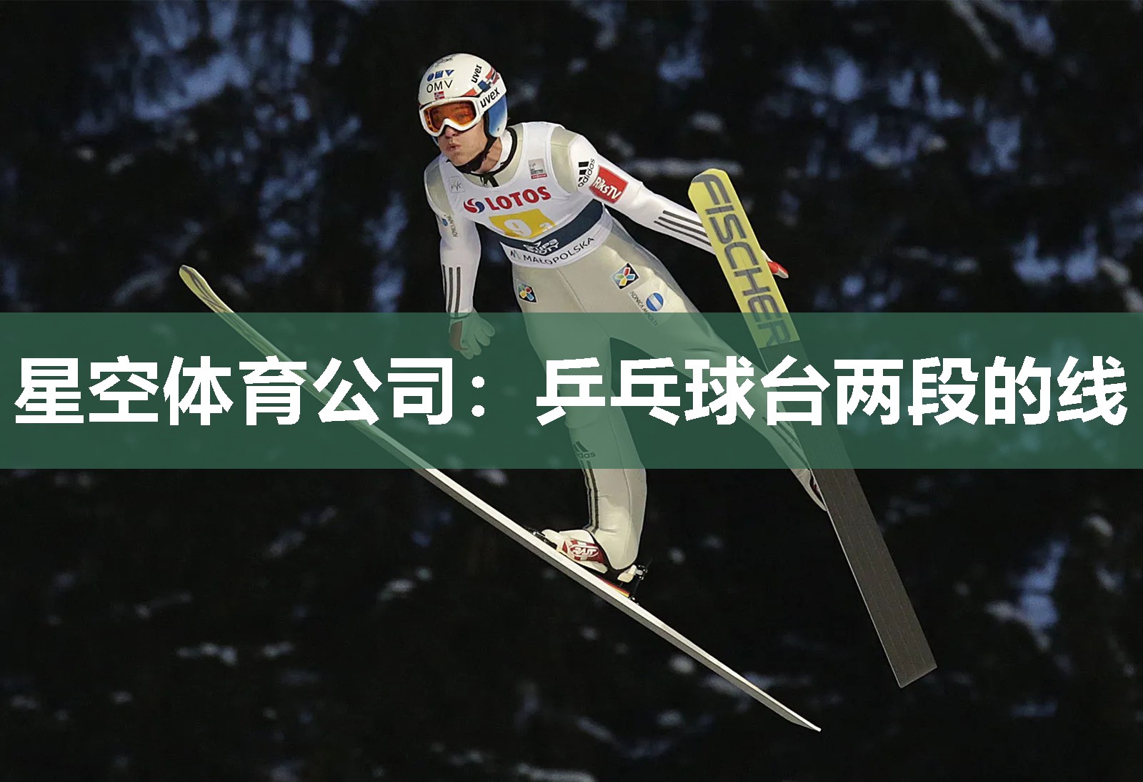 乒乓球台两段的线