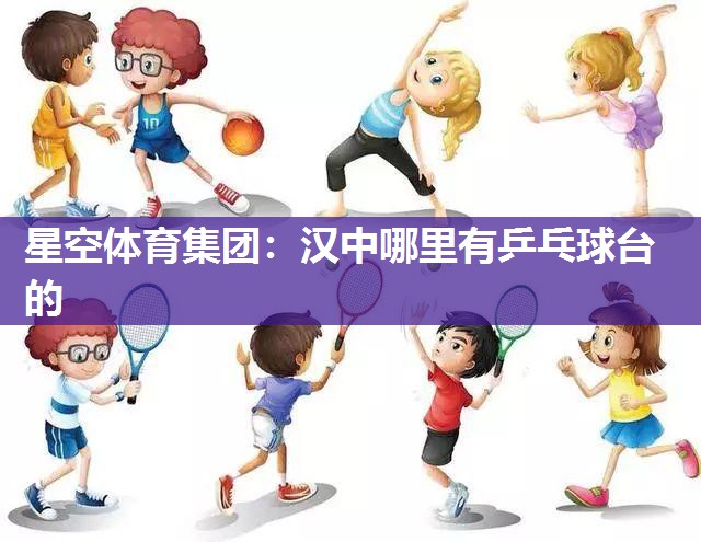 汉中哪里有乒乓球台的